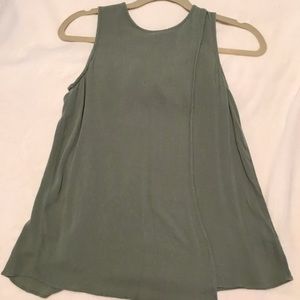 Green Mossimo high neck tank from Target
